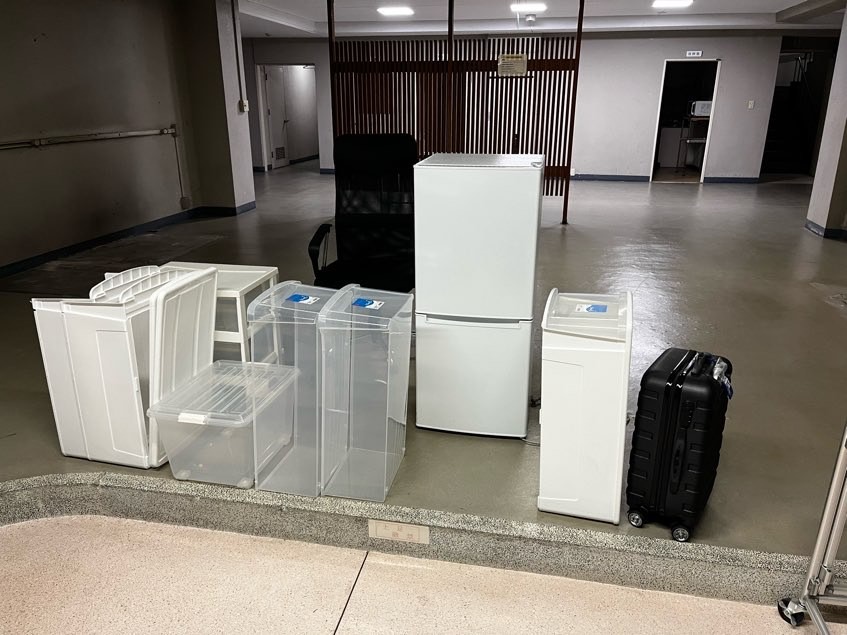 横浜市の引っ越し後にまとめて処分した不用品回収事例-ビフォー