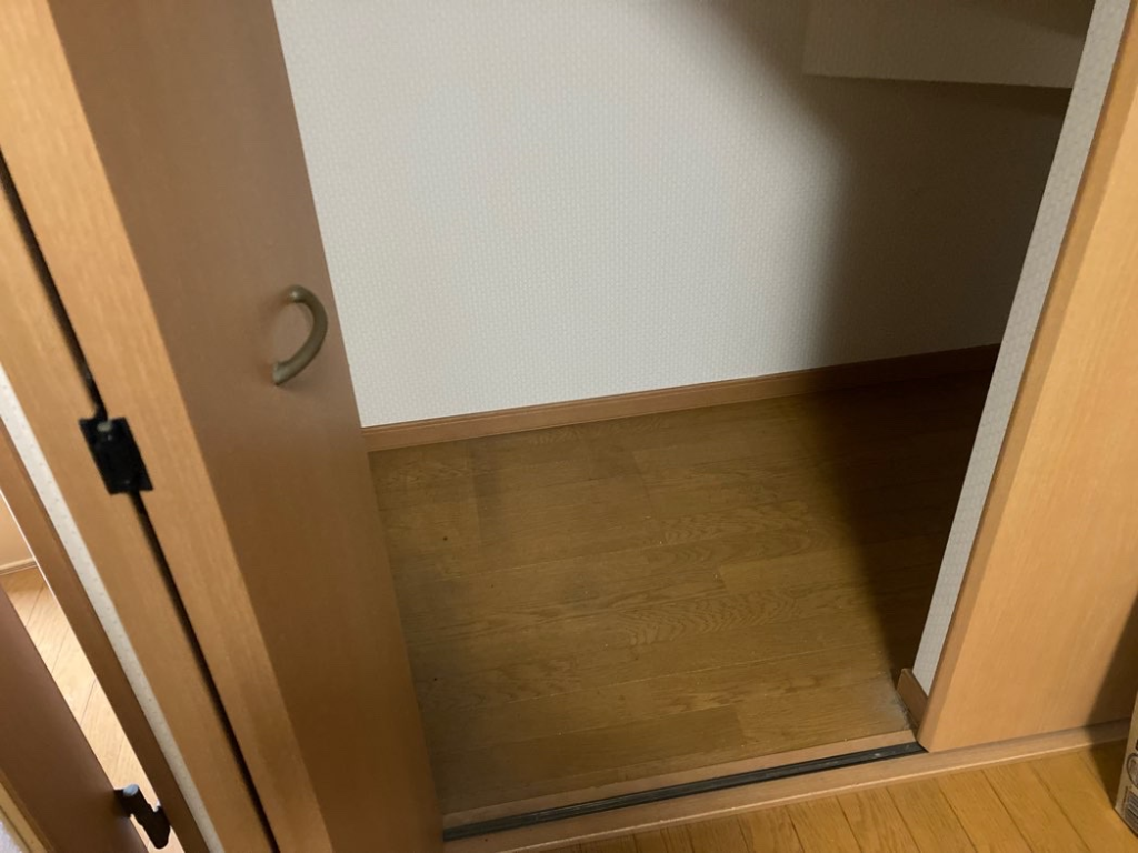 刈谷市でクローゼット内の不用品をまとめて回収した事例-アフター