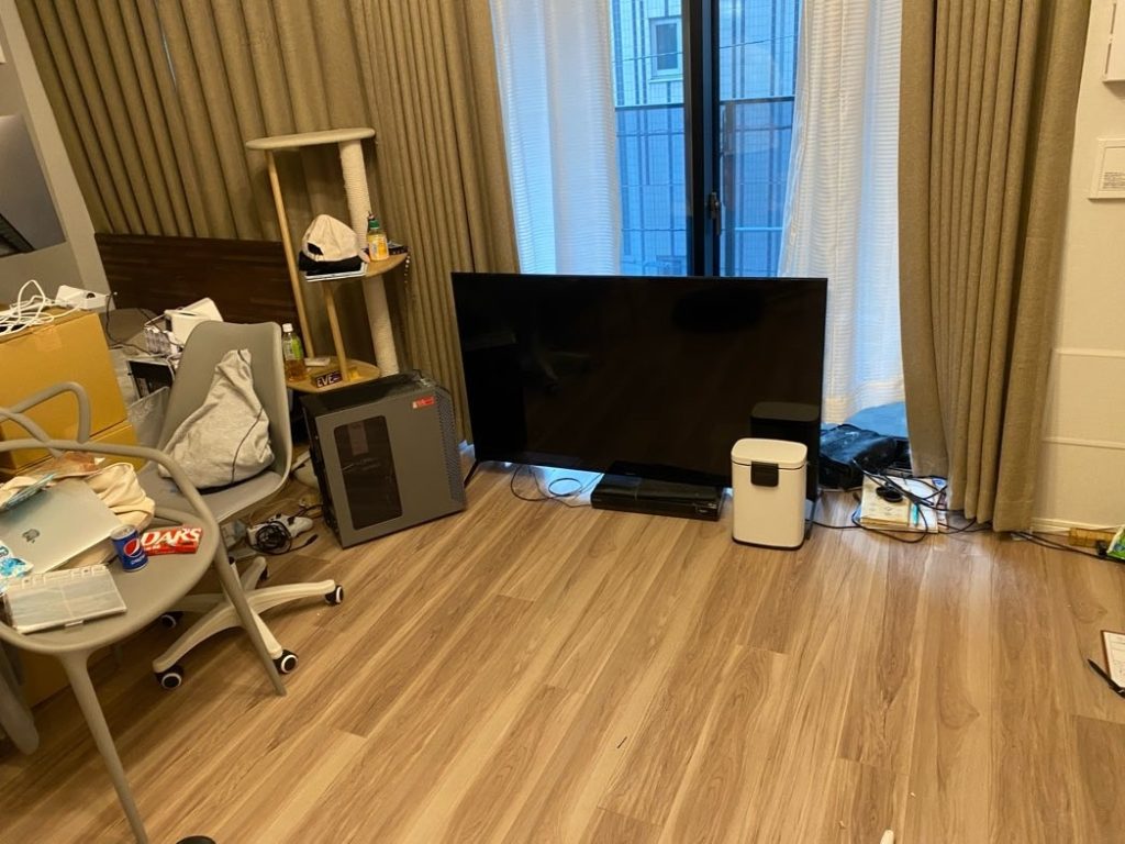 杉並区の家具一式の不用品回収事例