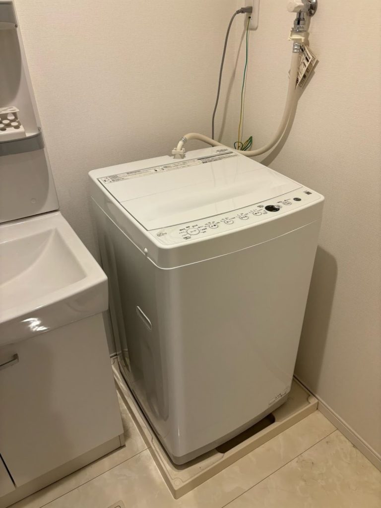 国分寺市の洗濯機回収事例-ビフォー