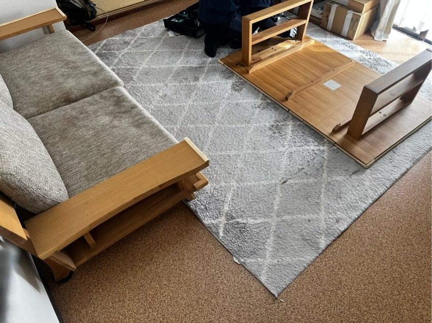 新宿区の家具買い替えによる不用品回収事例-ビフォー