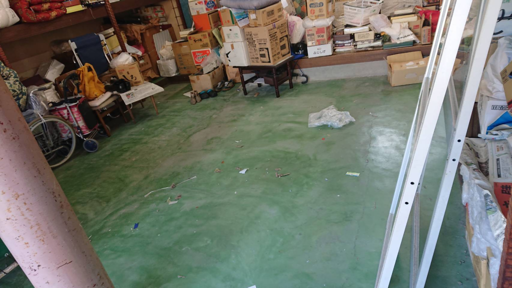 板橋区の倉庫内の遺品整理と多品目の不用品回収事例-アフター