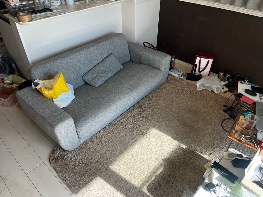 亀岡市の家具買い替えに伴う不用品回収事例-ビフォー