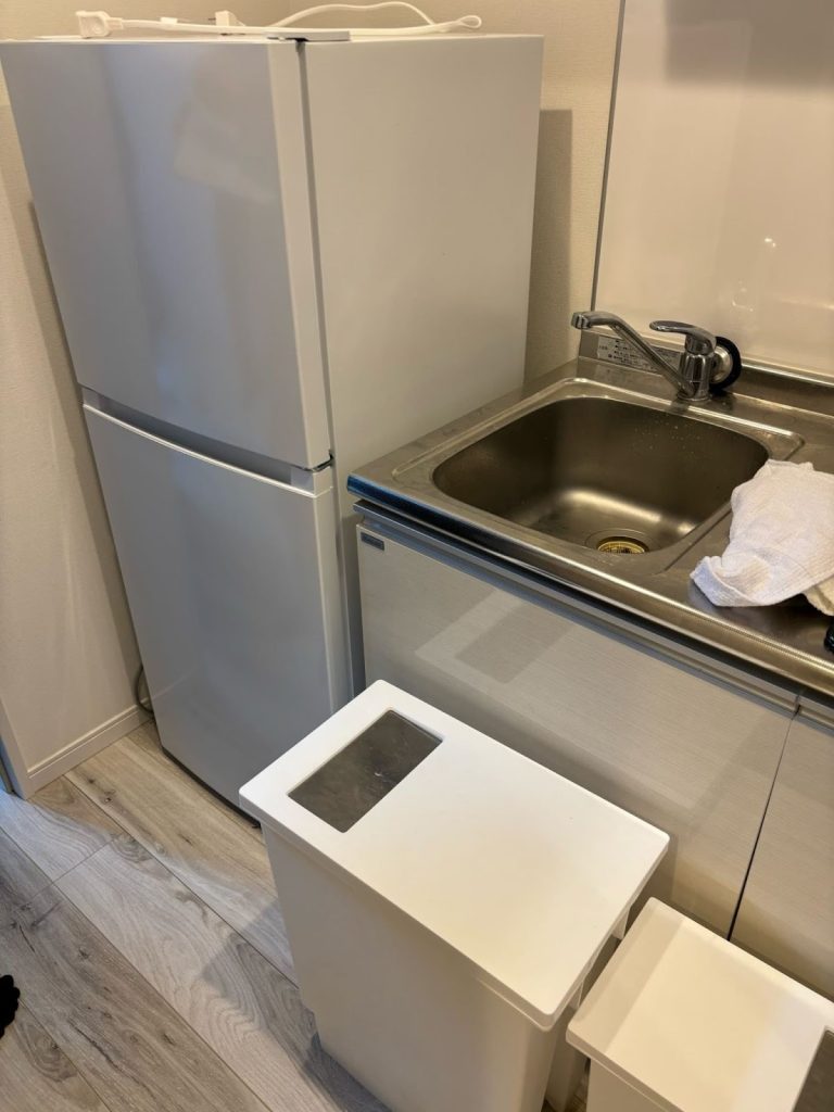 京田辺市の引っ越しに伴う家電処分の不用品回収事例-ビフォー