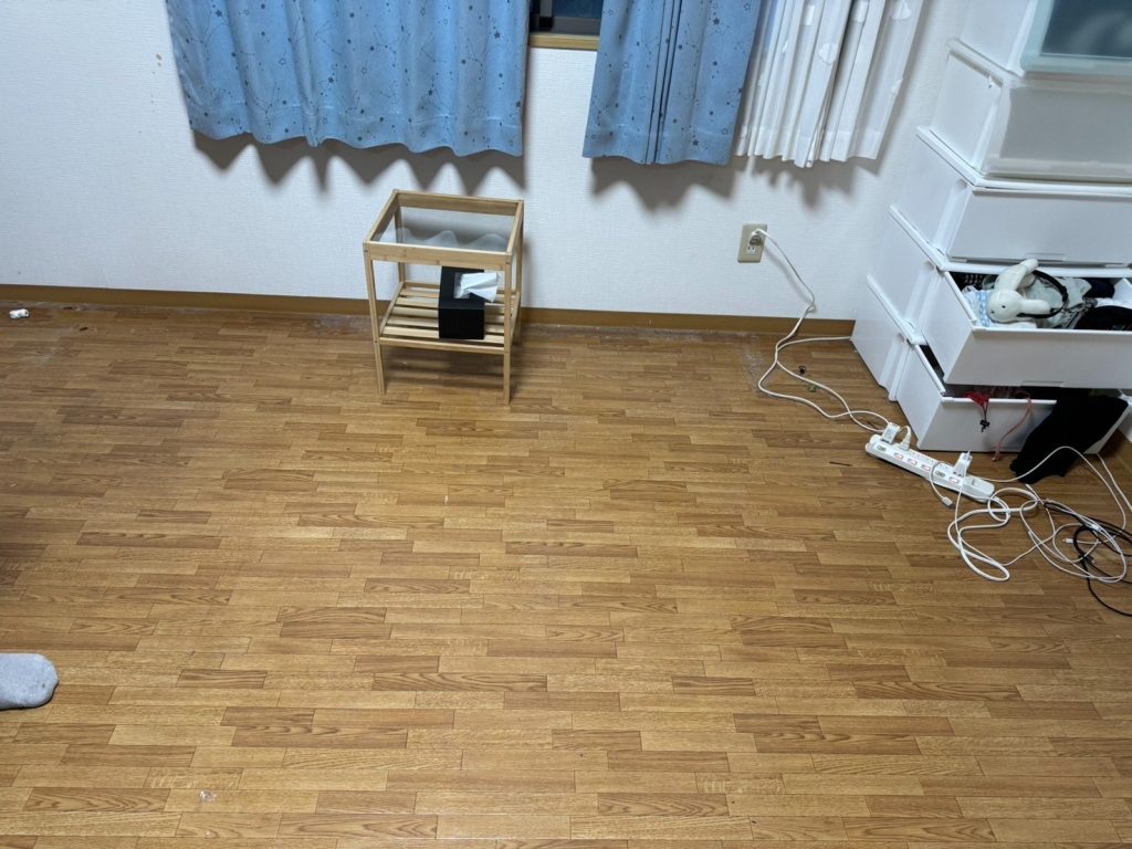 半田市のアパート2階からの大型家具・寝具の不用品回収事例-アフター