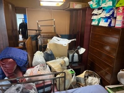 大府市の大型家具をまとめて処分した不用品回収事例-ビフォー