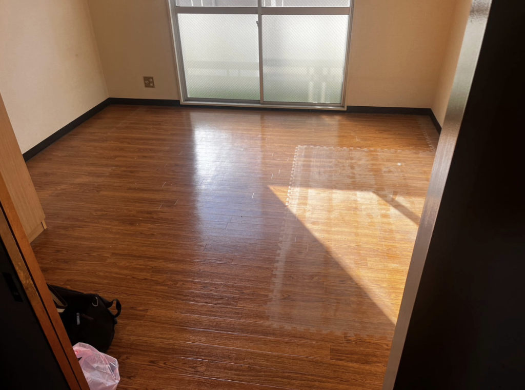 大垣市の引越し前に行った大型家具・家電の不用品回収事例-アフター