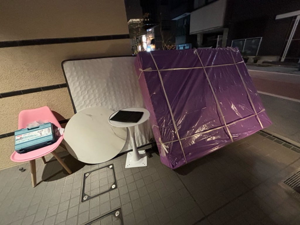 各務原市の買い替えに伴うベッド・マットレス等の回収事例-ビフォー