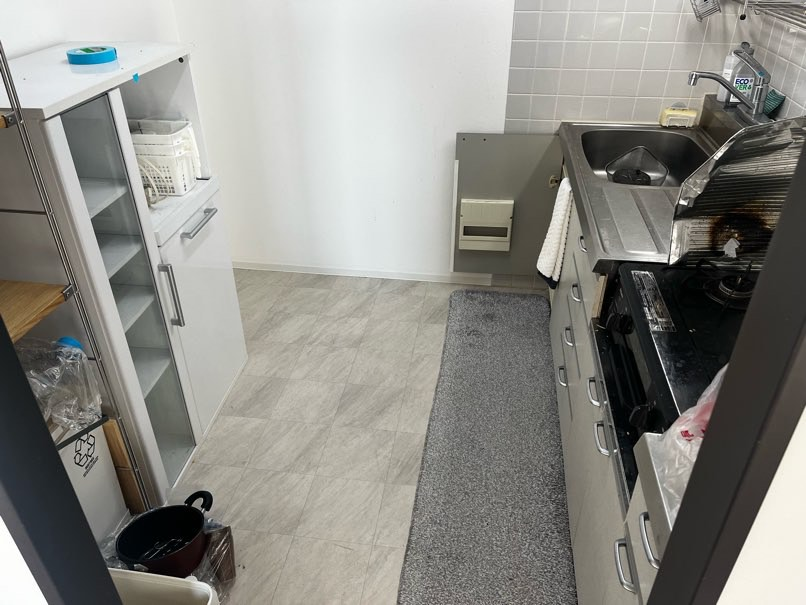 知多郡東浦町の引っ越しに伴う不用品回収事例-ビフォー