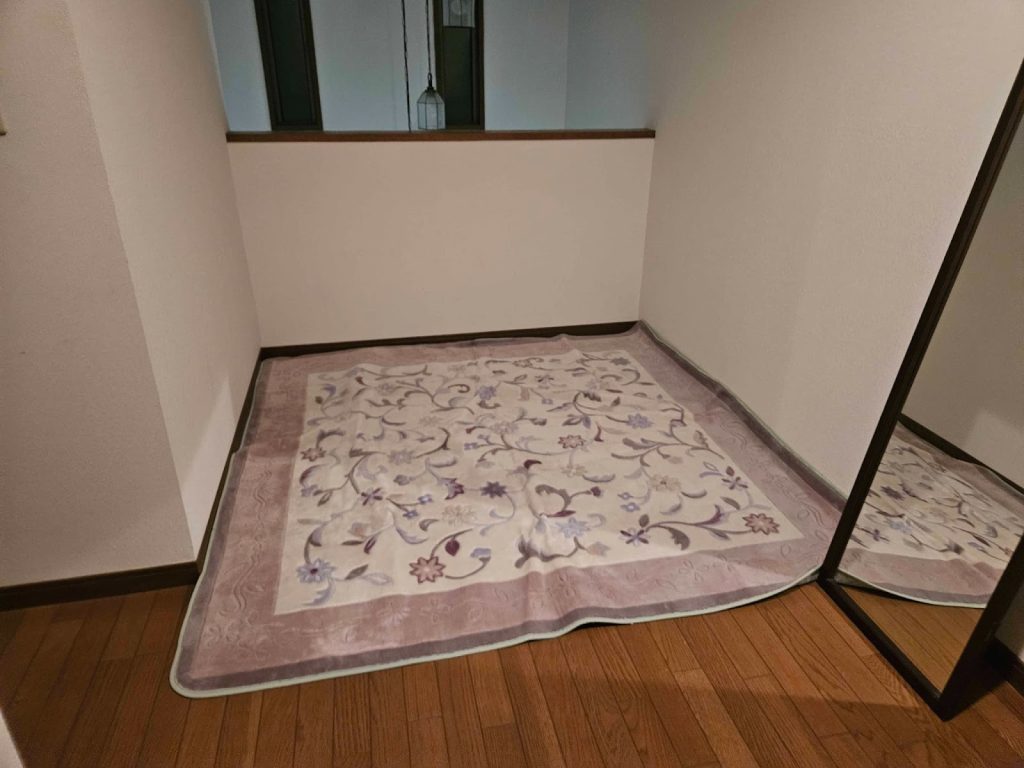 垂井町の寝具類をまとめて処分した不用品回収事例-アフター