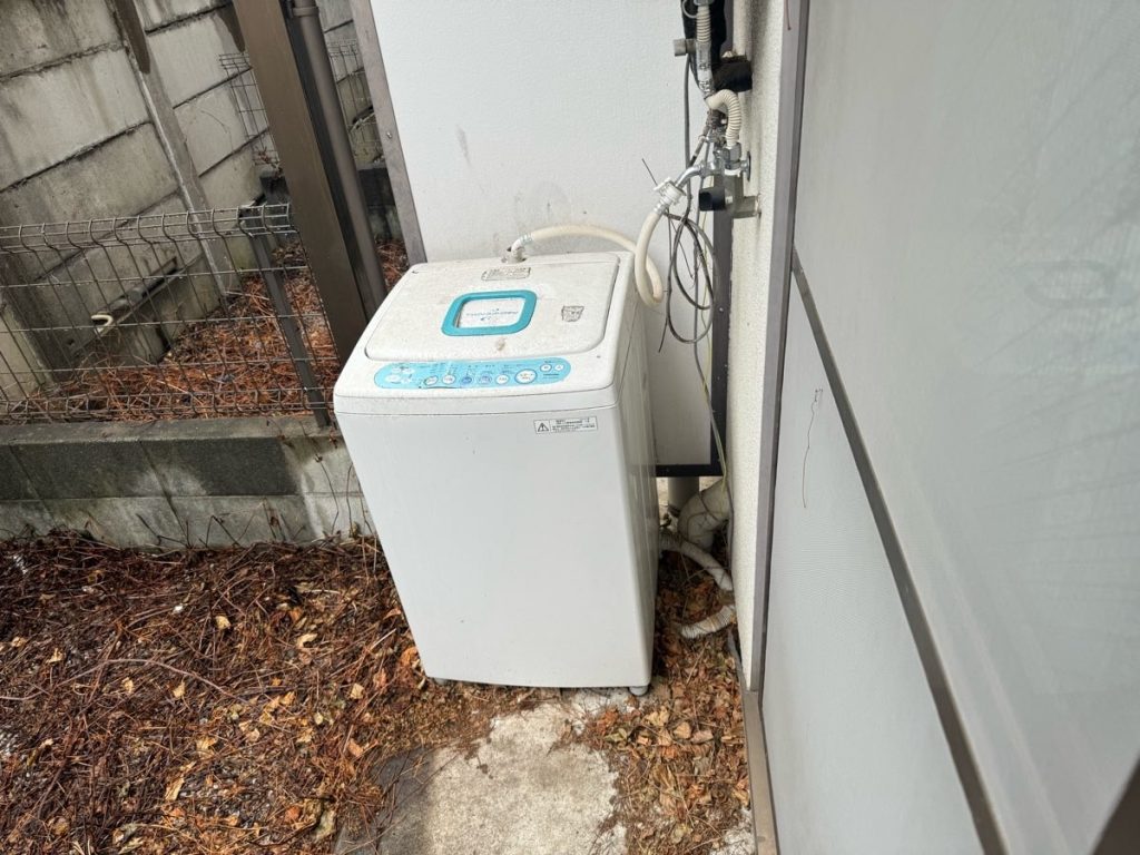 関ヶ原町の買い替えに伴う洗濯機の不用品回収事例-ビフォー