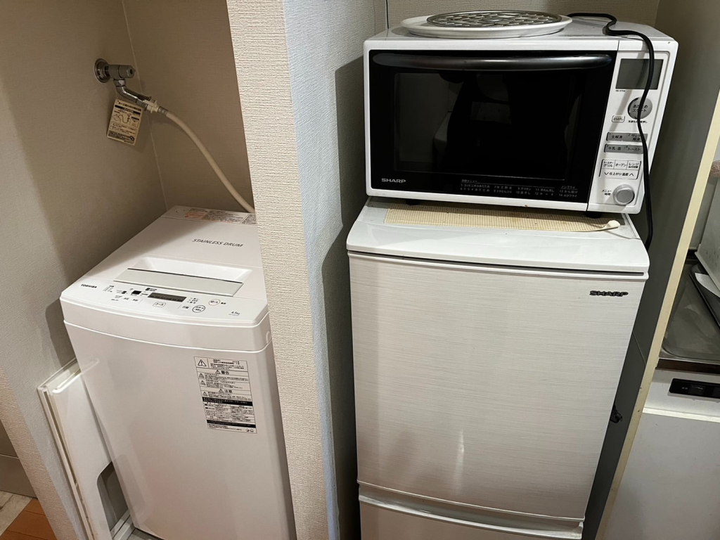 阿久比町の家電をまとめて処分した不用品回収事例-ビフォー