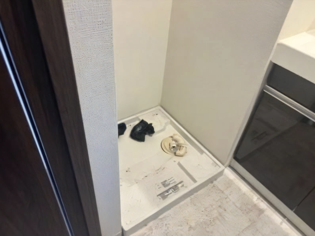 蟹江町の洗濯機1点回収の不用品回収事例-アフター