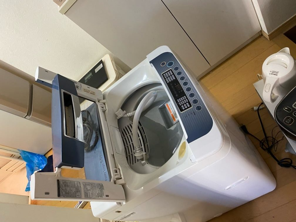 幸田町の引っ越しに伴う家電一式の不用品回収事例-ビフォー