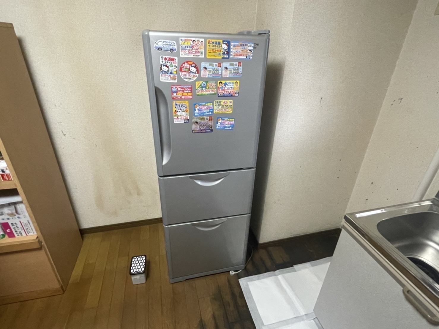 浜松市【家電回収】冷蔵庫の作業前