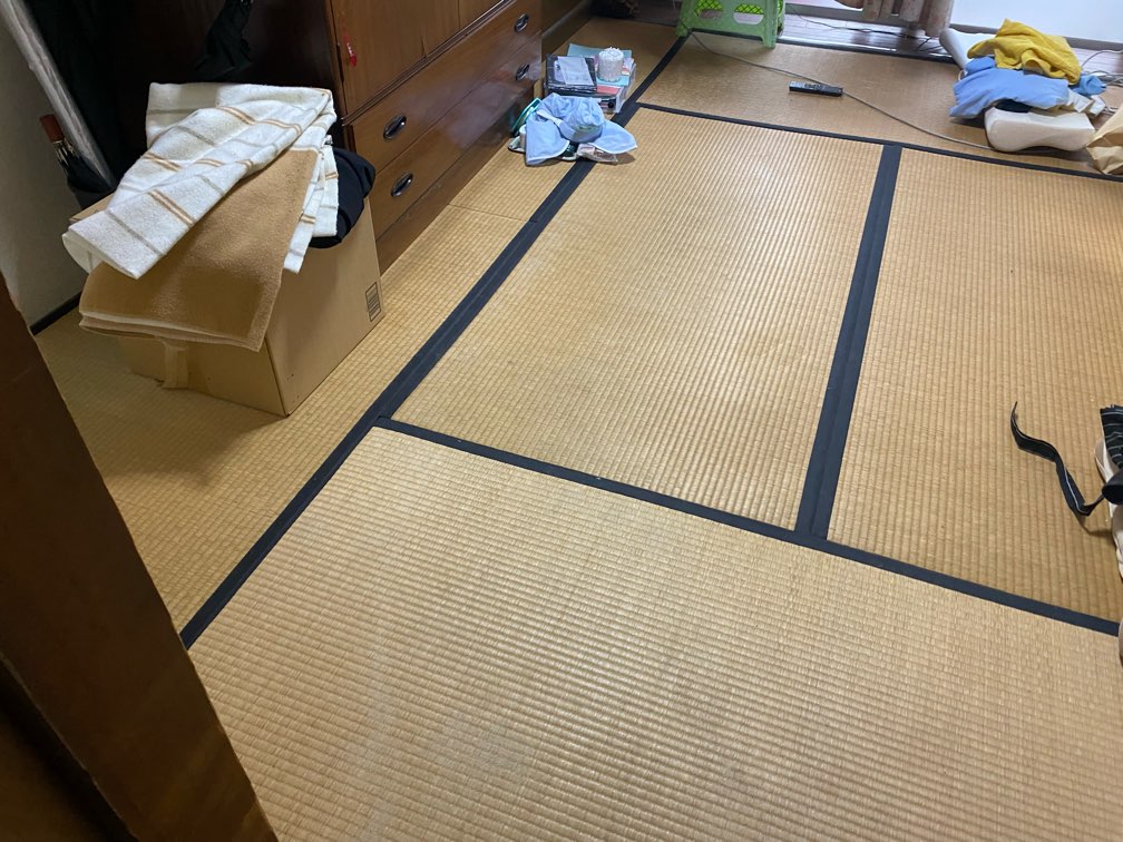 富士宮市【不用品回収】布団、衣類等の作業後