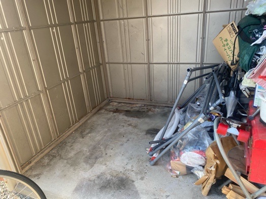 浜松市【不用品回収】椅子、ストーブ、ヘルメット、傘、灰皿スタンド、雑貨等の作業後