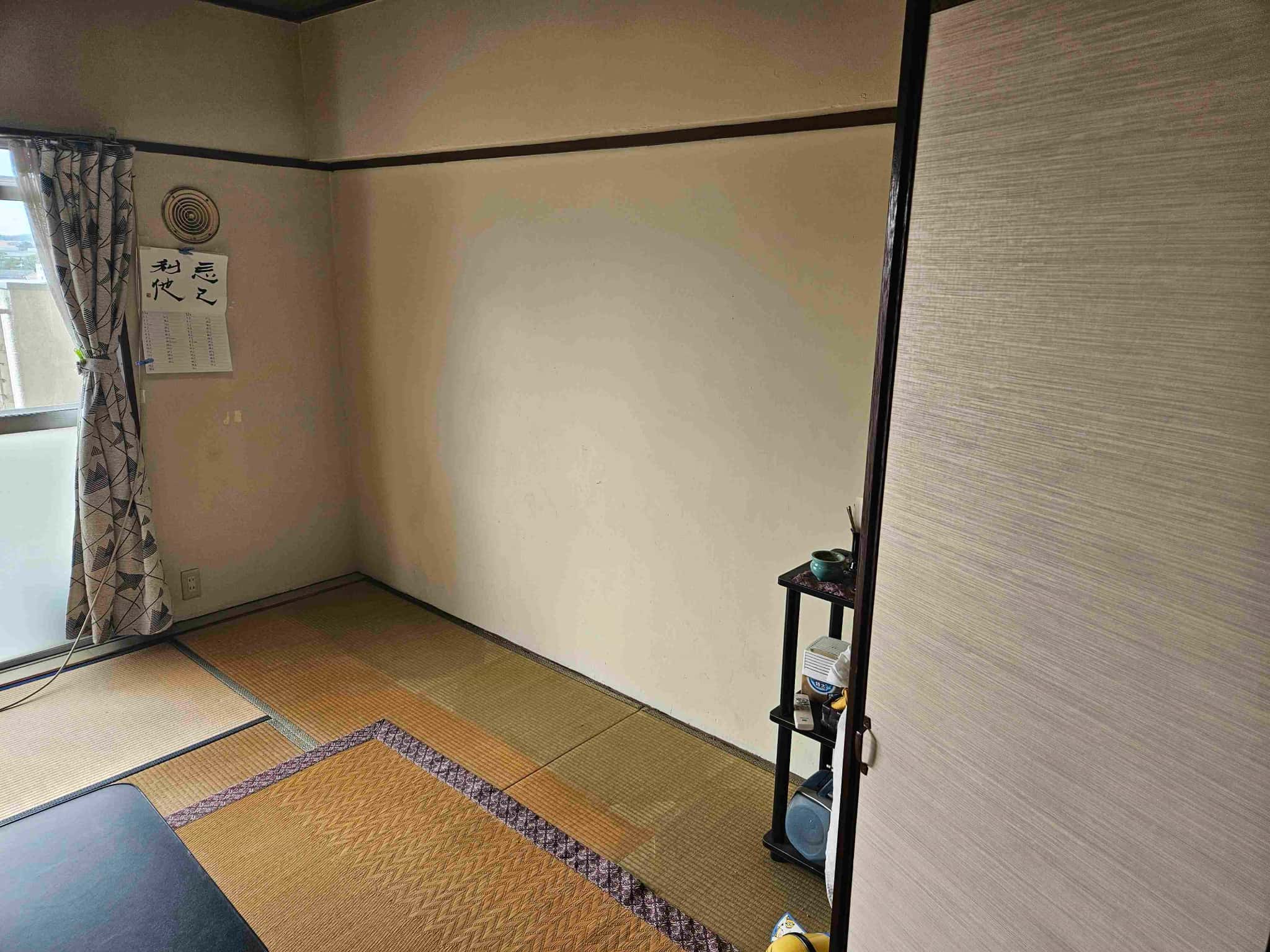 羽村市【不用品回収】タンス、棚、ハロゲンヒーターの作業後